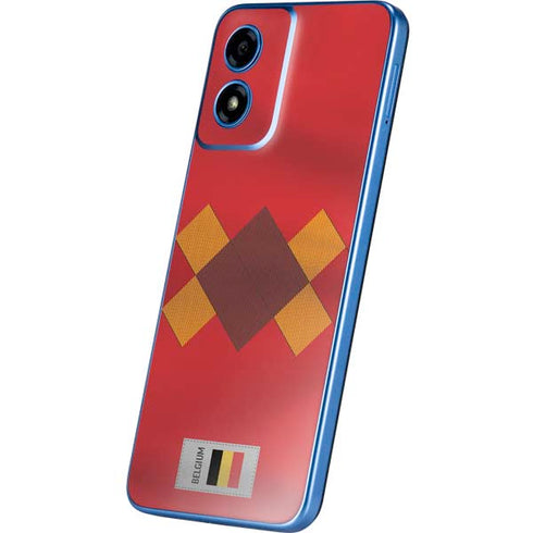 Belgium Soccer Flag Moto G Play 4G (2024) Skin