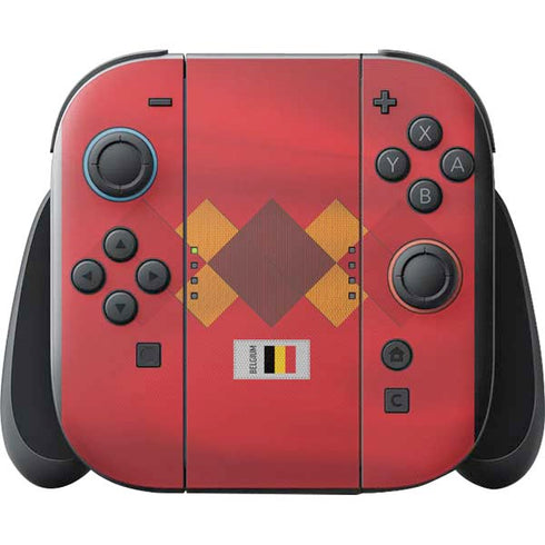 Belgium Soccer Flag Nintendo Switch 2 (2025) with Joy-Con Skin