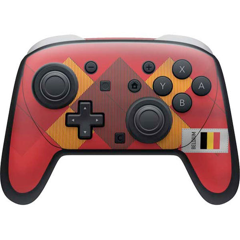 Belgium Soccer Flag Nintendo Skins