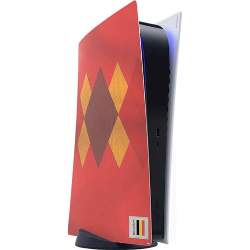 Belgium Soccer Flag PlayStation PS5 Skins