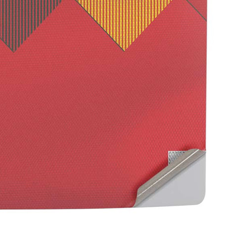 Belgium Soccer Flag PS5 Pro Disk Console Skin