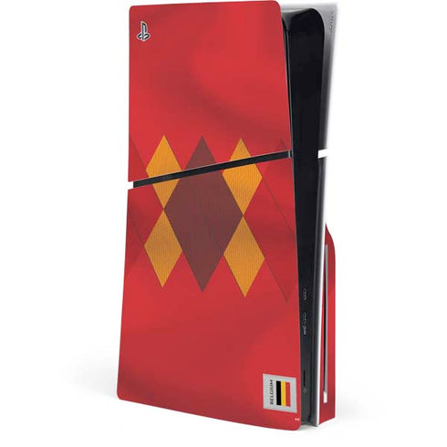 Belgium Soccer Flag PlayStation PS5 Skins