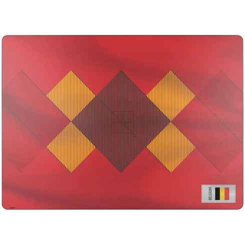 Belgium Soccer Flag Surface Laptop 7 13.8in Skin