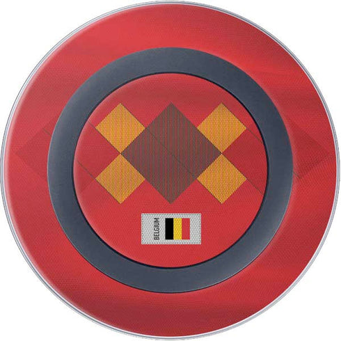 Belgium Soccer Flag Wireless Charger Skin