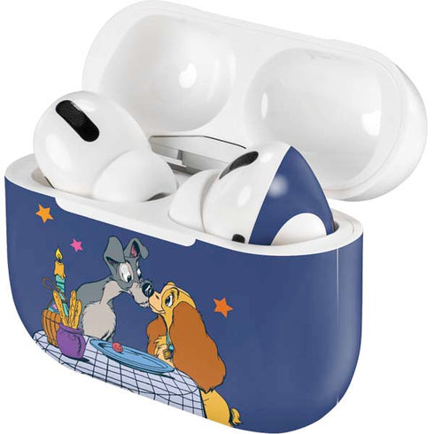 Disney Lady & The Tramp Bella Notte AirPods Skins