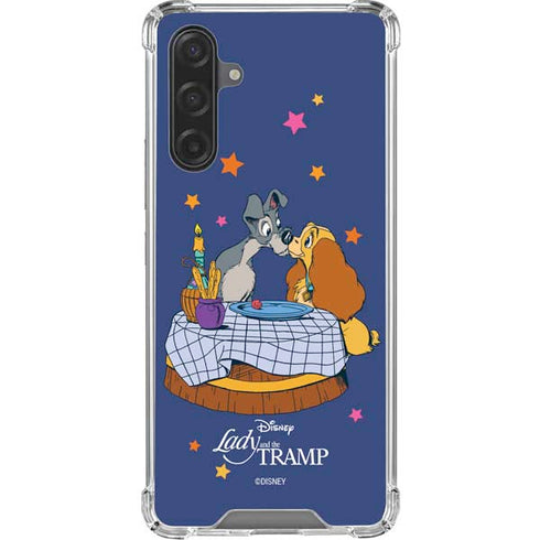 Disney Lady & The Tramp Bella Notte Galaxy A17 Clear Case