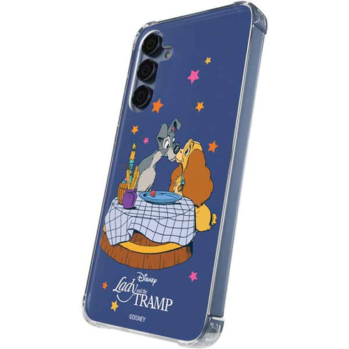 Disney Lady & The Tramp Bella Notte Galaxy A35 5G Clear Case
