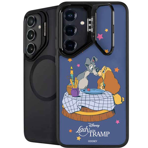 Disney Lady & The Tramp Bella Notte Galaxy S25 Plus Kickstand Case