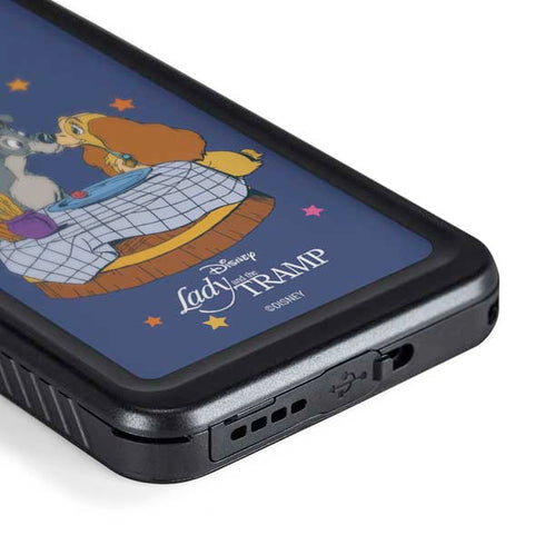 Disney Lady & The Tramp Bella Notte Galaxy S24 Plus Waterproof Case