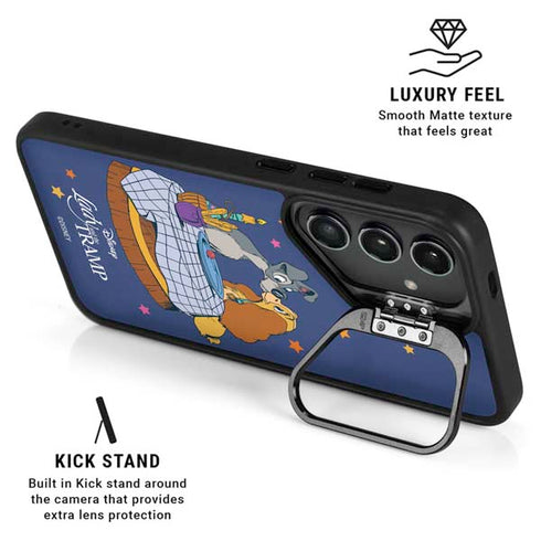 Disney Lady & The Tramp Bella Notte Galaxy S25 Ultra Kickstand Case