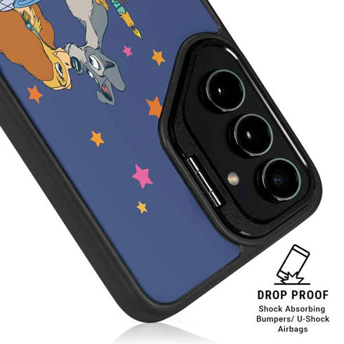 Disney Lady & The Tramp Bella Notte Galaxy S25 Ultra Kickstand Case