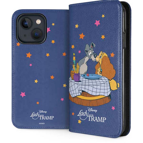 Disney Lady & The Tramp Bella Notte iPhone 13 Folio Case