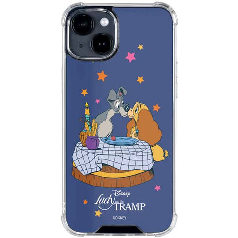Disney Lady & The Tramp Bella Notte iPhone 15 Clear Case