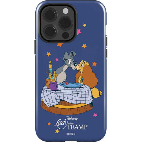 Disney Lady & The Tramp Bella Notte iPhone 15 Pro Impact Case