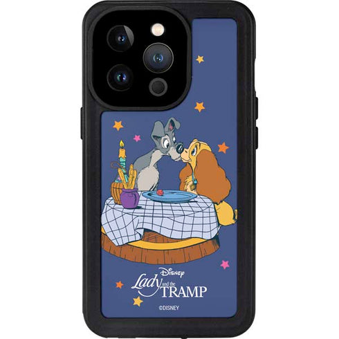 Disney Lady & The Tramp Bella Notte iPhone 15 Pro Waterproof Case