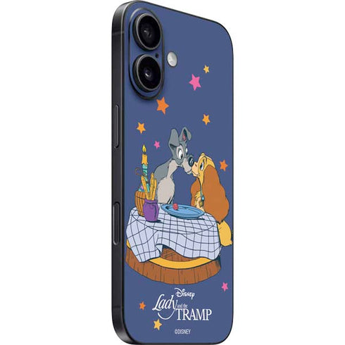 Disney Lady & The Tramp Bella Notte iPhone 16 Plus Skin