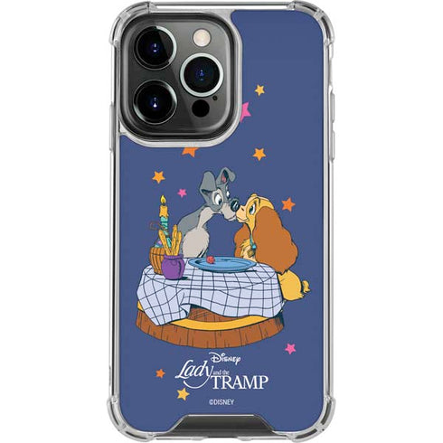Disney Lady & The Tramp Bella Notte iPhone 16 Pro Max Clear Case