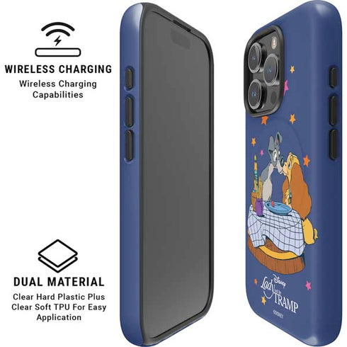 Disney Lady & The Tramp Bella Notte iPhone 16 Pro Max Magsafe Impact Case