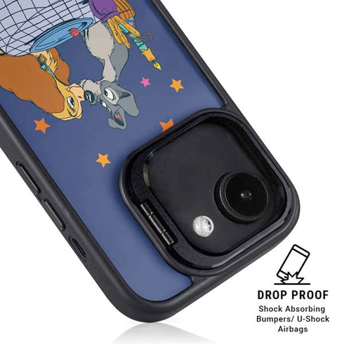Disney Lady & The Tramp Bella Notte iPhone 16e Kickstand Case
