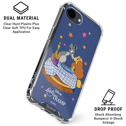 Disney Lady & The Tramp Bella Notte iPhone 16e Clear Case