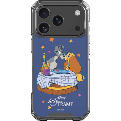 Disney Lady & The Tramp Bella Notte iPhone 17 Pro Clear Case