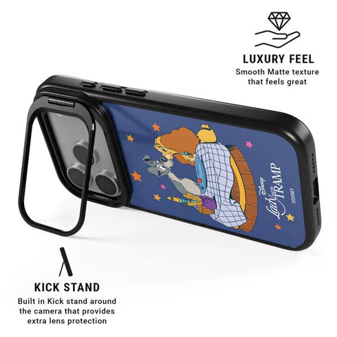 Disney Lady & The Tramp Bella Notte iPhone 17 Pro Kickstand Case