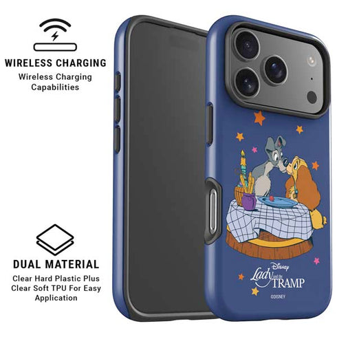 Disney Lady & The Tramp Bella Notte iPhone 17 Pro Magsafe Impact Case