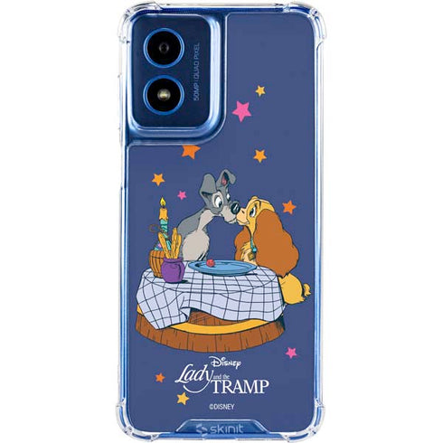 Disney Lady & The Tramp Bella Notte Moto G Play 4G (2024) Clear Case
