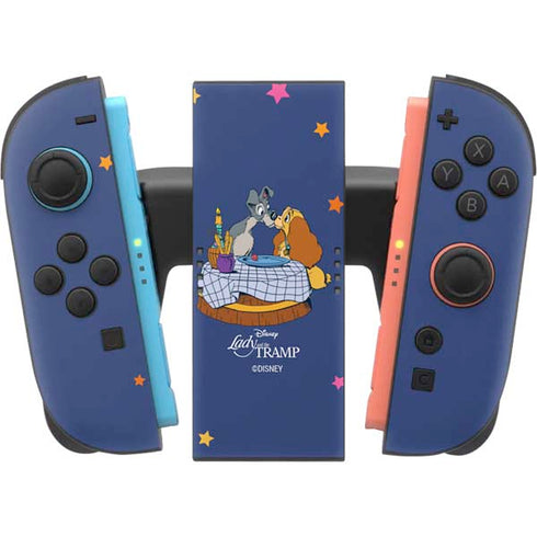 Disney Lady & The Tramp Bella Notte Nintendo Switch 2 (2025) Joy-Con Controller Skin