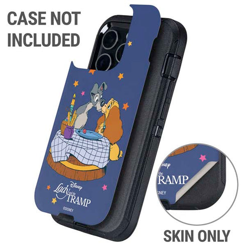 Disney Lady & The Tramp Bella Notte Otterbox Defender iPhone Skin