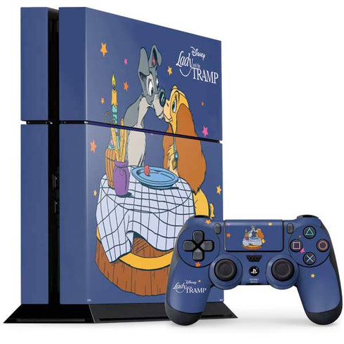 Disney Lady & The Tramp Bella Notte PlayStation PS4 Skins
