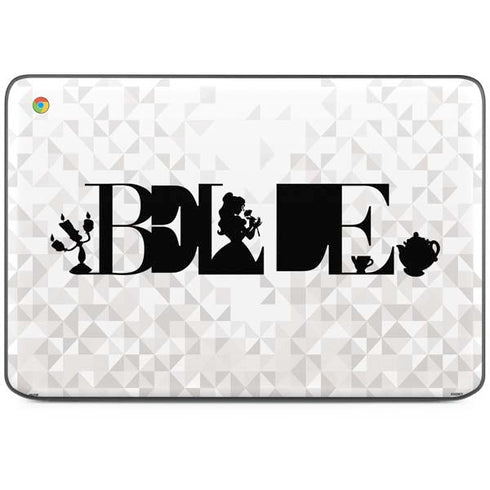 Disney Princess Belle Chromatic HP Chromebook Skin