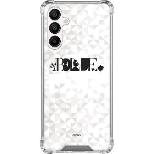 Disney Princess Belle Chromatic Galaxy A16 5G Clear Case