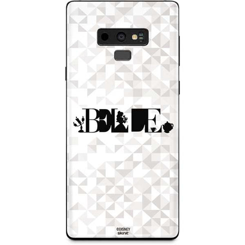 Disney Princess Belle Chromatic Galaxy Note 9 Skin