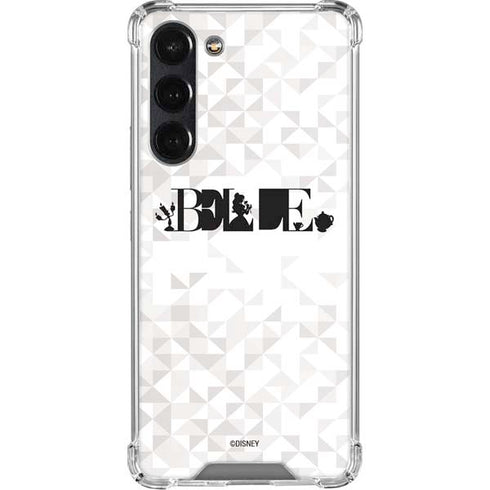 Disney Princess Belle Chromatic Galaxy S24 FE Clear Case