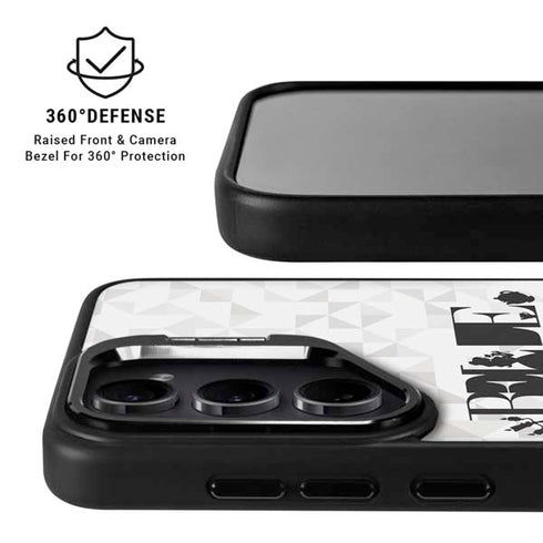 Disney Princess Belle Chromatic Galaxy S25 Kickstand Case