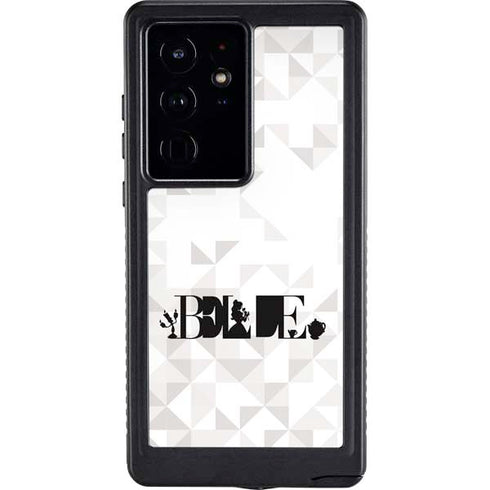 Disney Princess Belle Chromatic Galaxy S24 Ultra Waterproof Case