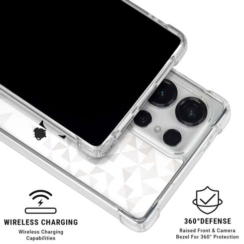 Disney Princess Belle Chromatic Galaxy S25 Ultra Clear Case