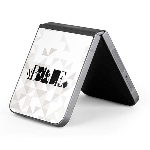 Disney Princess Belle Chromatic Galaxy Z Flip6 Skin