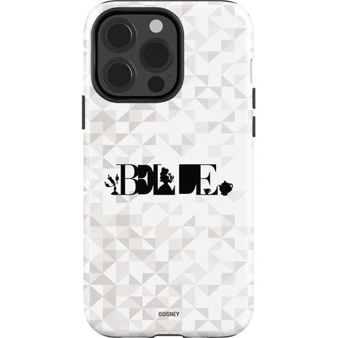 Disney Princess Belle Chromatic iPhone 15 Pro Impact Case