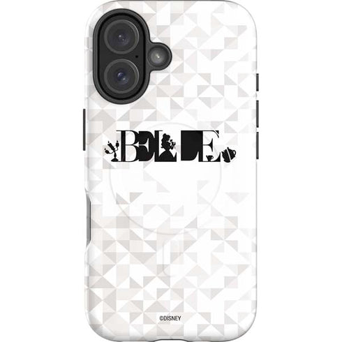 Disney Princess Belle Chromatic iPhone 16 Magsafe Impact Case