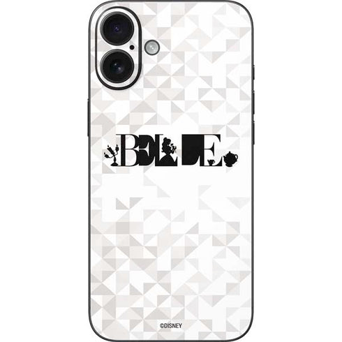 Disney Princess Belle Chromatic iPhone 16 Plus Skin