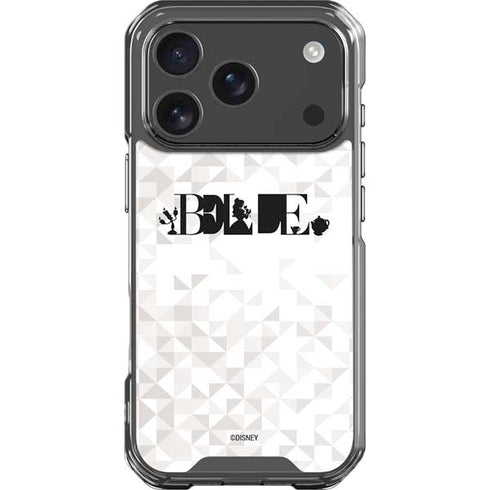 Disney Princess Belle Chromatic iPhone 18 Pro Clear Case