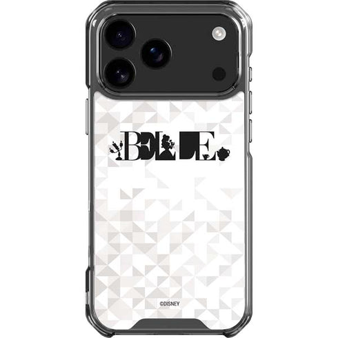 Disney Princess Belle Chromatic iPhone 18 Pro Max Clear Case