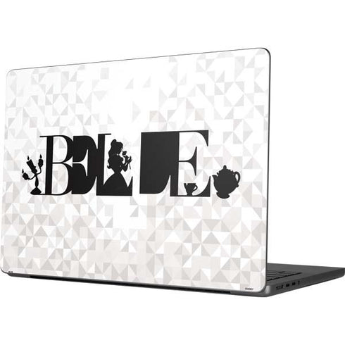 Disney Princess Belle Chromatic Apple MacBook Pro 14-inch Skin