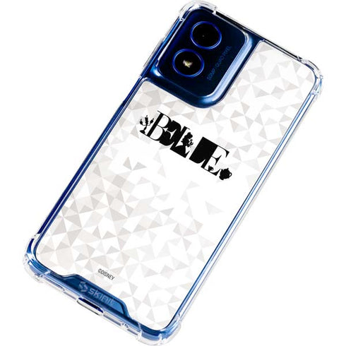 Disney Princess Belle Chromatic Moto G Play 4G (2024) Clear Case