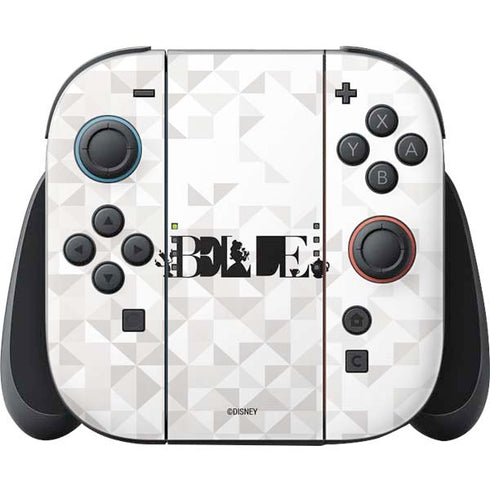 Disney Princess Belle Chromatic Nintendo Switch 2 (2025) Joy-Con Controller Skin