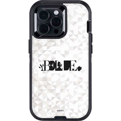 Disney Princess Belle Chromatic Otterbox Defender iPhone Skin