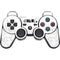 Disney Princess Belle Chromatic PS3 Dual Shock wireless controller Skin