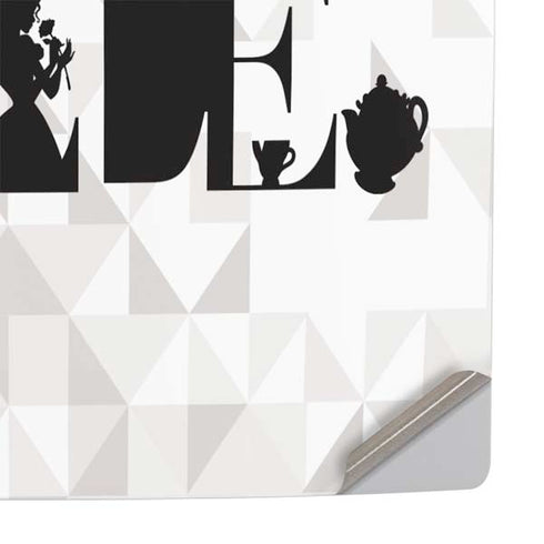 Disney Princess Belle Chromatic PS5 Slim Digital Edition Console Skin